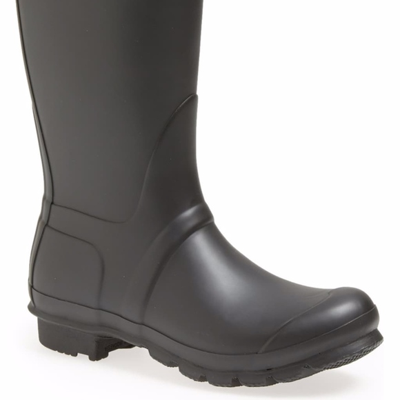Hunter Rain Boots - black - size 9 - Picture 3 of 3